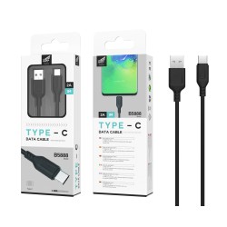 SKYBLUE B5888 TYPE C DATA CABLE 2.0A 1M (2101872) PRETO SKYBLUE B5888 TYPE C DATA CABLE 2.0A 1M (2101872) PRETO